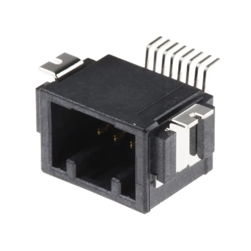 JST CPT Automotive Connector Male Black Surface Mount, 8 Way Solder Termination SM08B-CPTK-1A-TB