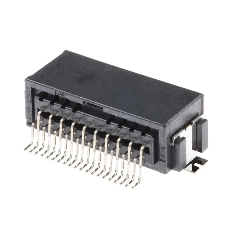JST CPT Automotive Connector Male Black Surface 20 Way Crimp Termination SM20B-CPTK-1A-TB