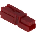 Anderson Power Products Series 1 Way Connector Housing, Panel Mount, Straight, 600V, 15A/45A Polycarbonate, Copper PP15-45
