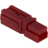 Anderson Power Products Series 1 Way Connector Housing, Panel Mount, Straight, 600V, 15A/45A Polycarbonate, Copper PP15-45