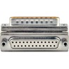 FCT from Molex D-Sub Adapter 25-Way Right Angle Male to Female FAW3PSG1U / 1731140014