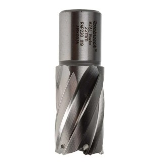 Rotabroach HSS Magnetic Drill Bit 22 mm Diameter, 25 mm Cutting Depth, Straight Flute, RAP220