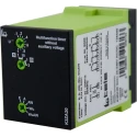 Tele Timer Relay DPDT 24 to 240V AC/DC, Multifunction, 2 Contacts, 1 s to 3 min K3ZA20
