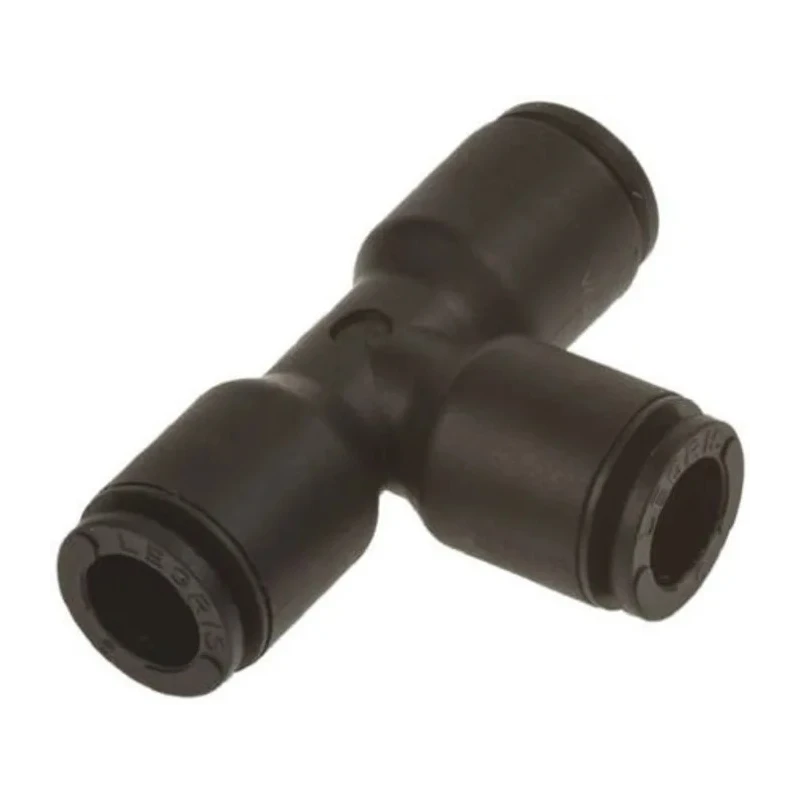 Legris LF 3000 Series Push-In Pneumatic Equal Tee Connector 16mm Plastic 80°C 3104 16 00