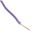 RS PRO H07V-U Series Purple Hook Up Wire 1.5 mm², 100m, PVC Insulation, Copper, 450/750V, Solid, 536-293