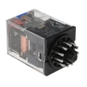 Omron Power Relay 24V DC Coil 10A Switching 3PDT Plug-In Silver Alloy Contacts MKS3PIN-5 24VDC