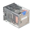 Omron Power Relay 24V DC Coil 10A Switching 3PDT Plug-In Silver Alloy Contacts MKS3PIN-5 24VDC