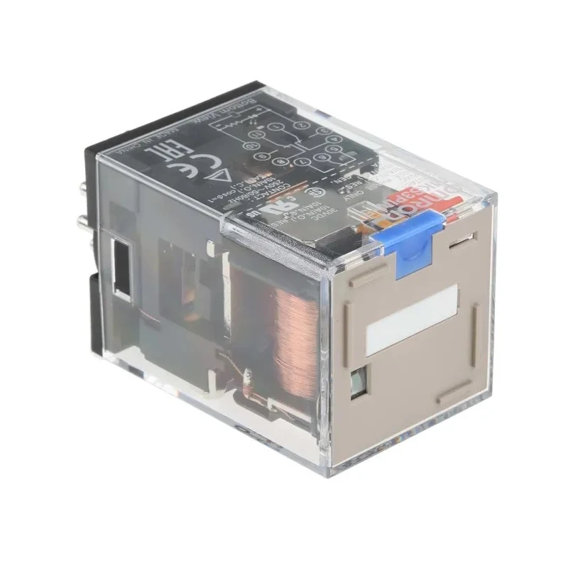 Omron Power Relay 24V DC Coil 10A Switching 3PDT Plug-In Silver Alloy Contacts MKS3PIN-5 24VDC