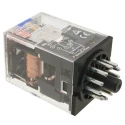 Omron Power Relay 24V DC Coil 10A Switching 3PDT Plug-In Silver Alloy Contacts MKS3PIN-5 24VDC