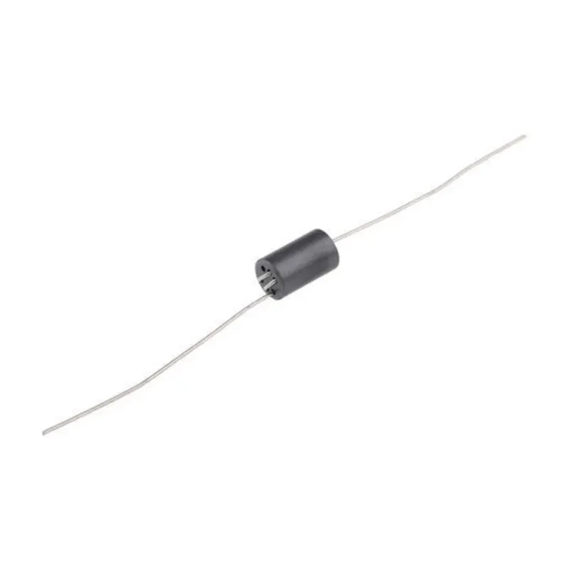 Wurth Elektronik Ferrite Bead Axial 6-Hole, Through Hole, 10 mm Height, 6 mm Diameter, 670Ω at 25 MHz, 3A, Tape & 7427502