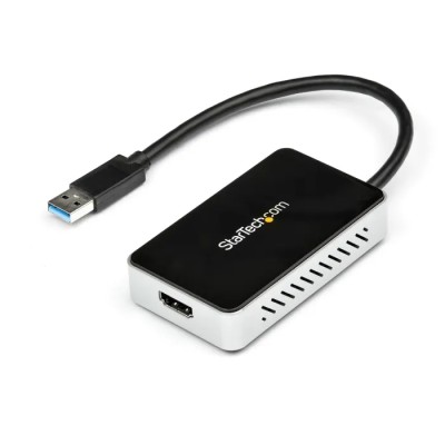RS PRO USB 3.0 to HDMI Adapter, 1920 x 1200 HD Output, 1 Supported Display, Built-in USB Hub USB32HDEH