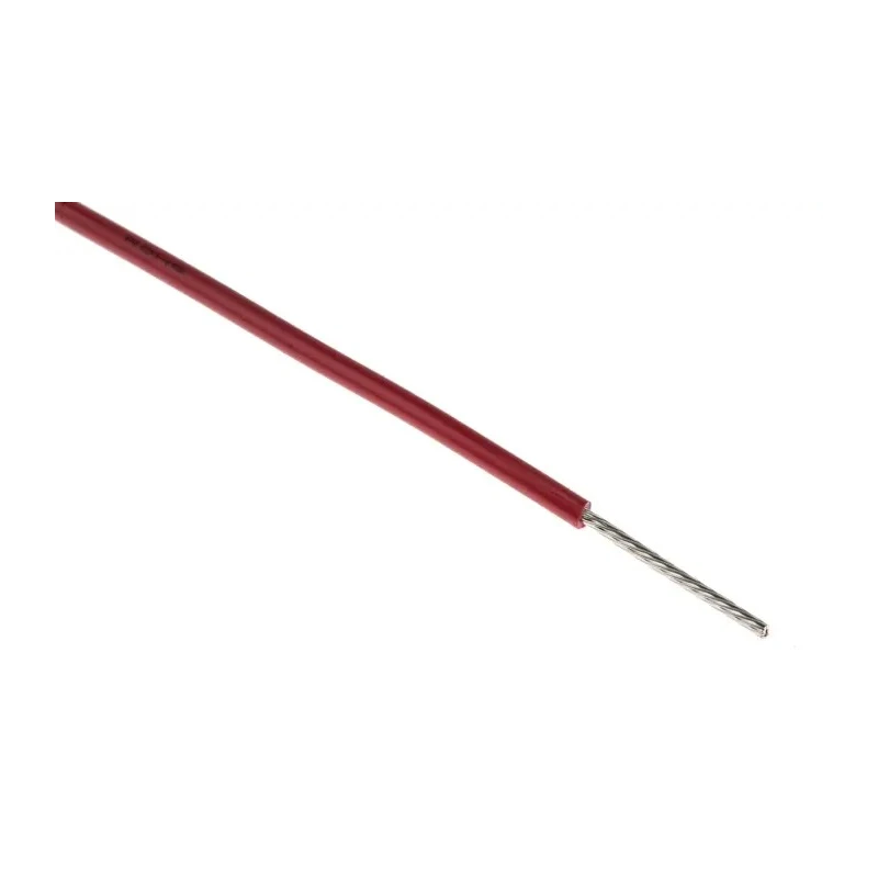 Alpha Wire Hookup Wire PVC Series Red, 20 AWG, 10 x 0.25 mm Strands, 305 m, Flame Retardant, 3053 RD001