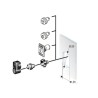 Schneider Electric Locking Handle L-Handle 8mm NSYTT8CRN