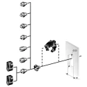 Schneider Electric Locking Handle L-Handle 8mm NSYTT8CRN