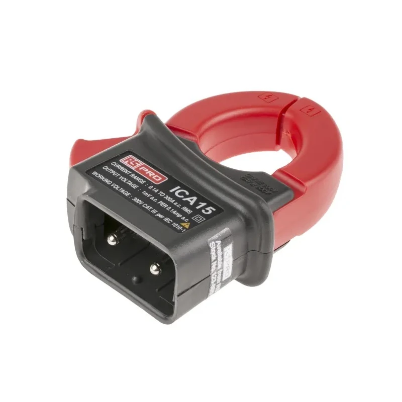 RS PRO Current Clamp AC Adapter 300A Max, Current/Voltage Output 123-8651