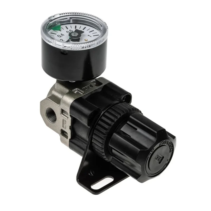 SMC Pneumatic Pressure Regulator G 1/8 0.05 MPa , Compact, 60°C Max Operating Temperature ARX20