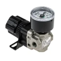 SMC Pneumatic Pressure Regulator G 1/8 0.05 MPa , Compact, 60°C Max Operating Temperature ARX20