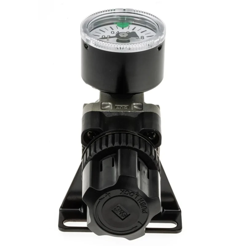 SMC Pneumatic Pressure Regulator G 1/8 0.05 MPa , Compact, 60°C Max Operating Temperature ARX20