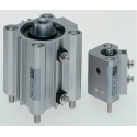SMC Pneumatic Compact Cylinder 20mm Bore, 5mm Stroke, Single Acting, Aluminium Alloy Body CQ2B20-5T