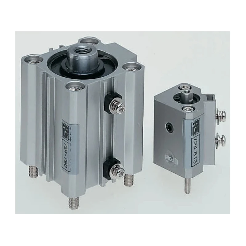 SMC Pneumatic Compact Cylinder 20mm Bore, 5mm Stroke, Single Acting, Aluminium Alloy Body CQ2B20-5T