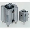 SMC Pneumatic Compact Cylinder 20mm Bore, 5mm Stroke, Single Acting, Aluminium Alloy Body CQ2B20-5T