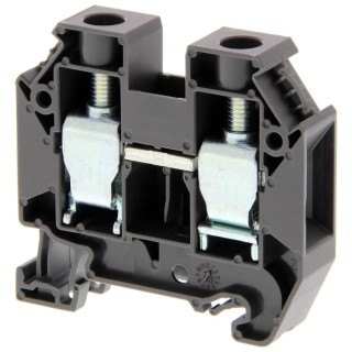 Omron DIN Rail Terminal Block, XW5TS16111, XW5T Series, Grey, 1 Level, 25 mm², Feed Through, Screw, 1 kV, 85 A