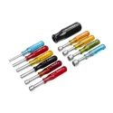 Weller Xcelite Nut Driver Set Stainless Steel 125 mm Blade, 3.5 in Overall Length PS120