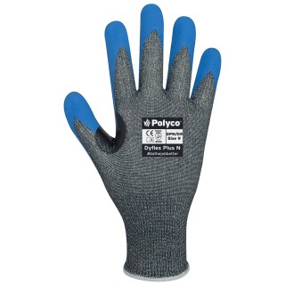 Polyco Healthline Dyflex Grey Nitrile Foam Work Gloves Size 11 Cut Resistant DPN/11