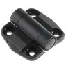 RS PRO Matt Thermoplastic Detent Hinge, Fixed Pin, Screw Fixing, 57mm x 51mm 124-1909