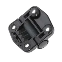 RS PRO Matt Thermoplastic Detent Hinge, Fixed Pin, Screw Fixing, 57mm x 51mm 124-1909