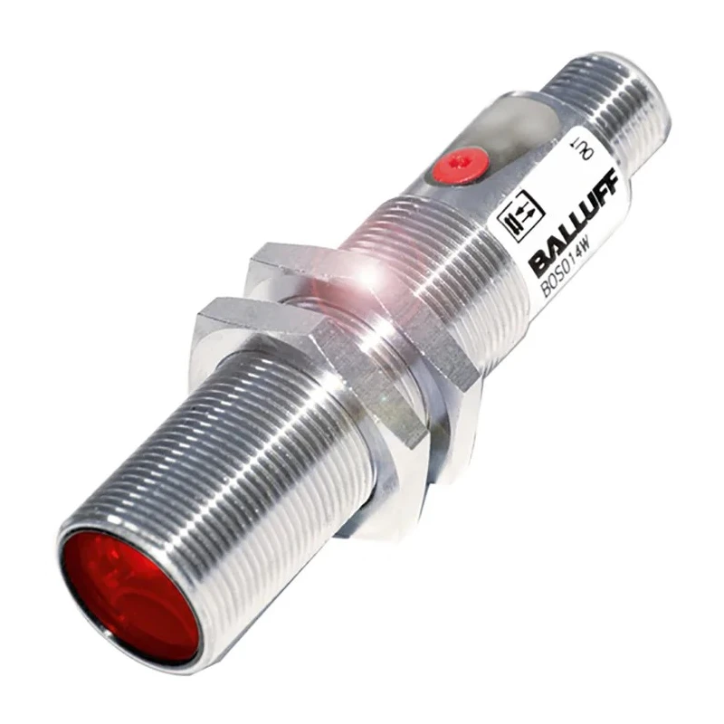Balluff BOS 18M Retroreflective Photoelectric Sensor Barrel Sensor 7 m PNP IP67 Brass 124-3742