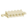 TE Connectivity Universal MATE-N-LOK PCB Header 5 Contacts 6.35mm Pitch Right Angle Through Hole 1969808-1