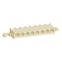 TE Connectivity Universal MATE-N-LOK Right Angle PCB Header, 8 Contacts, 6.35mm Pitch, 600V, 19A, 1 Row, Through 1969815-1