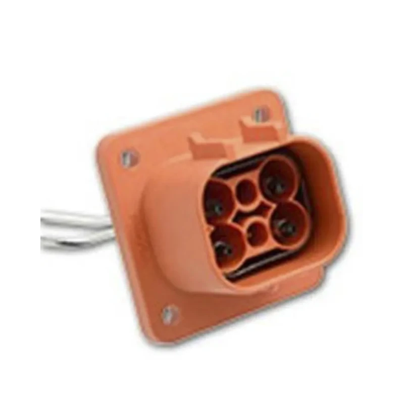 Amphenol Industrial EPower Lite RADSOK Receptacle with HVIL EV Connector Female 70A 800V Panel ELR4A03 / C10-737487-4AP3