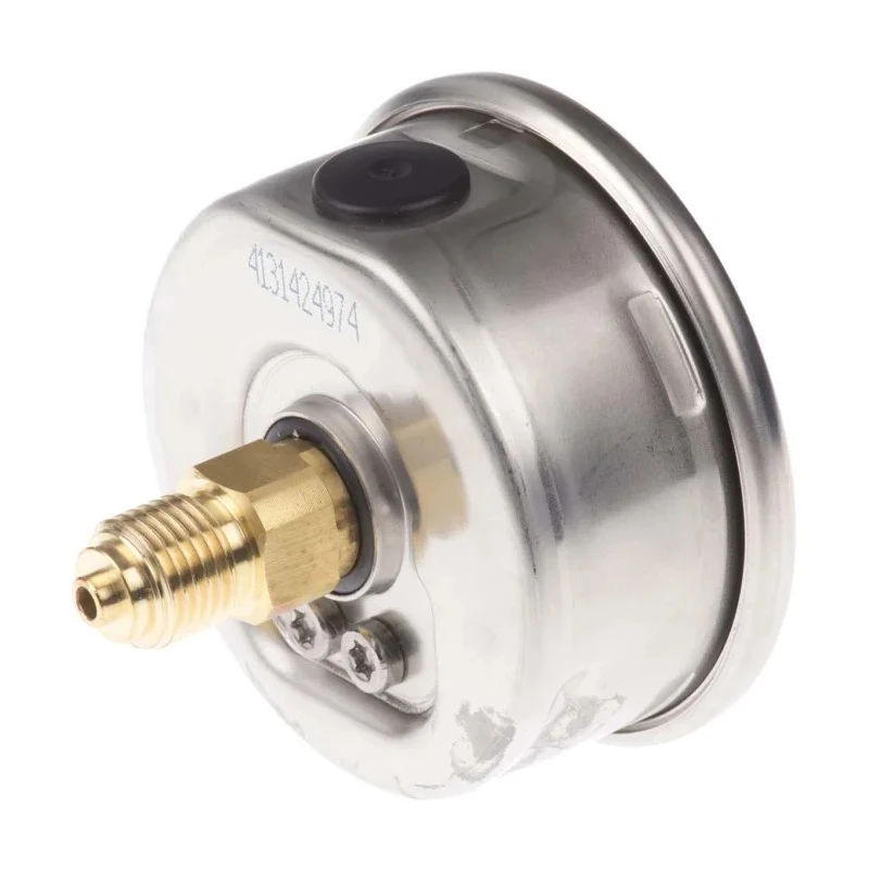 WIKA 63 mm Pressure Gauge, G 1/4 Connection, 160 bar, Stainless Steel Case 9314200