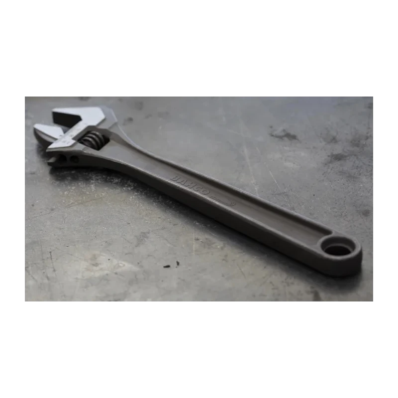 Bahco Adjustable Spanner 305mm, 34mm Jaw Capacity, Alloy Steel, Metal Handle, Phosphate Finish 8073 IP