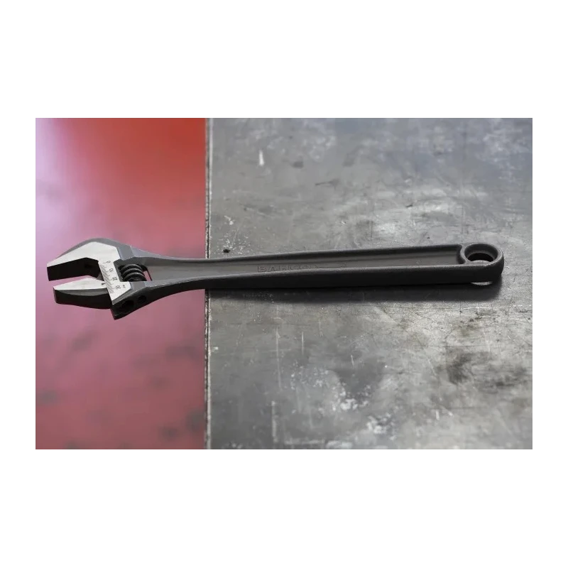 Bahco Adjustable Spanner 305mm, 34mm Jaw Capacity, Alloy Steel, Metal Handle, Phosphate Finish 8073 IP