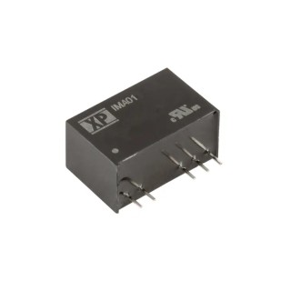 XP Power Isolated DC-DC Converter 5V/-5V, 5.5V dc Max Input, 4.5V Min Input, Through Hole, 75°C Max, SIP7 IMA01