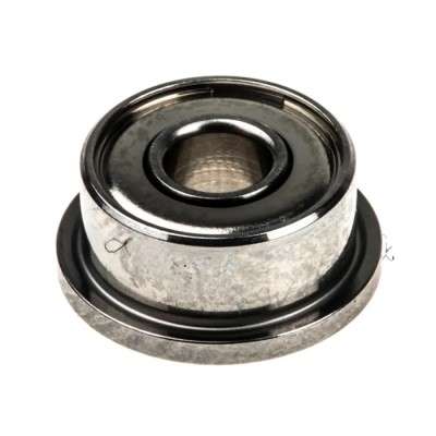 NMB 1 Row Ball Bearing, 3 mm ID, 8 mm OD, Shielded, Flanged, Martensitic Stainless Steel, Double Row DDRF830ZZRA5P24LY121