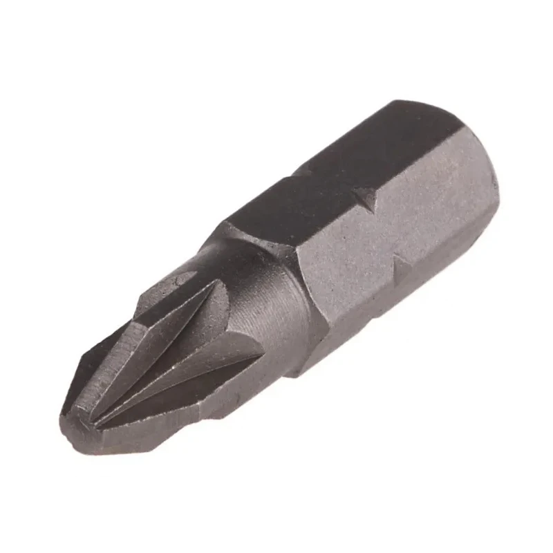 RS PRO Screwdriver Bit PZ2, Hex Drive, Chrome Vanadium Steel, 1/4 in, 1 Piece 547-228