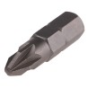 RS PRO Screwdriver Bit PZ2, Hex Drive, Chrome Vanadium Steel, 1/4 in, 1 Piece 547-228