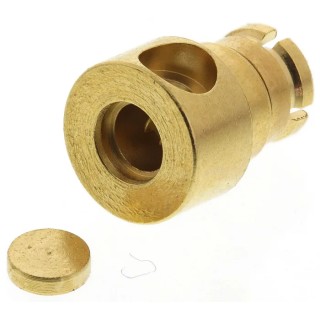 Radiall RP-SMP Series Coaxial Connector Cable Male, SMP, 50Ω, Right Angle Body, Solder, R222152000W