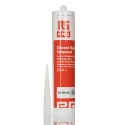 RS PRO Silicone Rubber Compound Transparent Sealant Paste 310 ml Cartridge 550-230