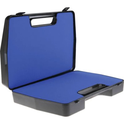 RS PRO Plastic Transit Case Polypropylene, 340 mm x 80 mm x 250 mm, Black, Foam Inserts 551-491