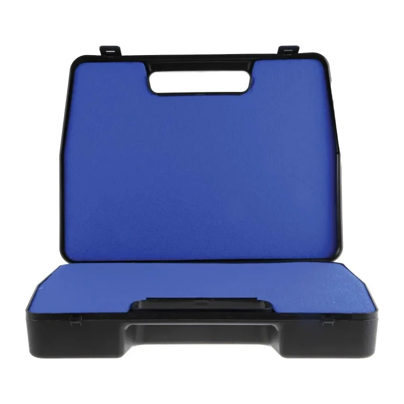 RS PRO Plastic Transit Case Polypropylene, 340 mm x 80 mm x 250 mm, Black, Foam Inserts 551-491
