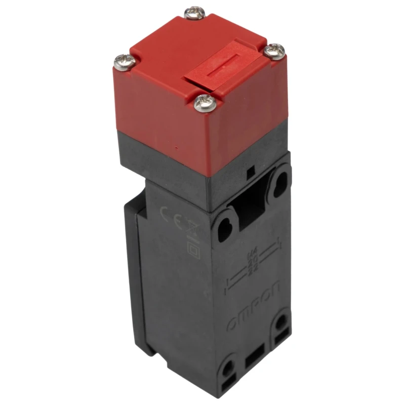 Omron Solenoid Interlock Switch Power to Lock/Unlock , IP67, M12 Conduit, 2 Auxiliary Contacts, 110V AC/50mA, 96x31x30mm D4NS