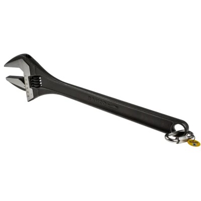 Bahco Adjustable Spanner 53 mm Jaw Capacity, 455 mm Metal Handle, Chrome Finish TAH8075