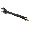 Bahco Adjustable Spanner 53 mm Jaw Capacity, 455 mm Metal Handle, Chrome Finish TAH8075