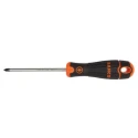 Bahco PH0 Standard Phillips Screwdriver, Chrome-Plated Alloy Steel, 200 mm Blade, 295 mm Overall Length B192.000.200