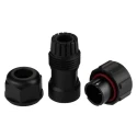 RS PRO Circular Connector 4 Contacts Cable Plug Male IP68 SP17 Series 124-6663
